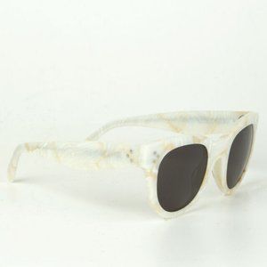 New! Celine white marble baby Audrey sunglasses